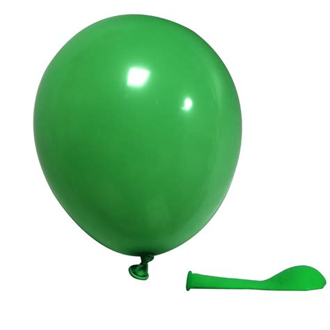 Lot De 10 Ballons Vert Sapin Cideal