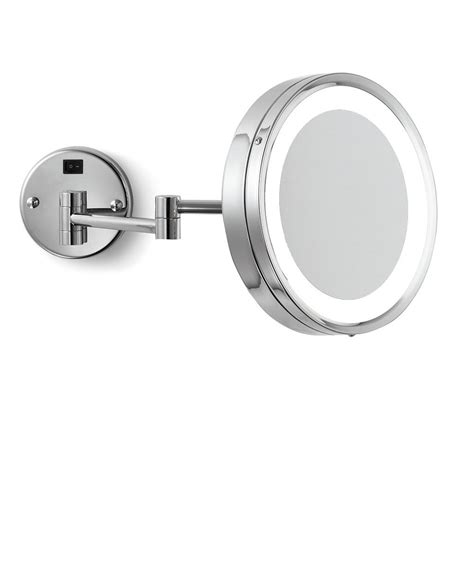 Wall Mounted Lighted Magnifying Makeup Mirror Saubhaya Makeup