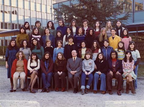 Photo de classe 1974 1975 de 1975 Lycée Hector Berlioz Copains d avant