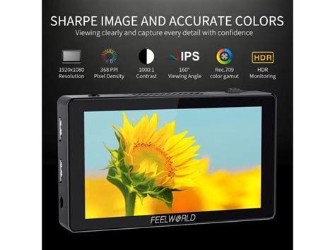 Feelworld Lut Inch Nits Ultra Bright Dslr Camera Field Monitor