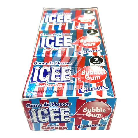 Canels Chicle Icee Display Piezas Cart N Con Displays