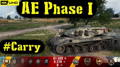 World Of Tanks Ae Phase I Replay 8 Kills 6 9k Dmg Patch 1 6 1 Youtube