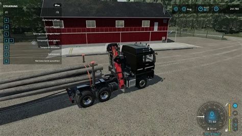 LS 22 MAN TGX 26 600 Forst Langholz V1 0 0 0 Farming Simulator 2022