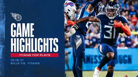 Titans Top Plays vs. Bills - Win Big Sports