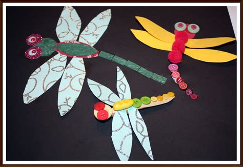 Kids Love Craft Dragonflies