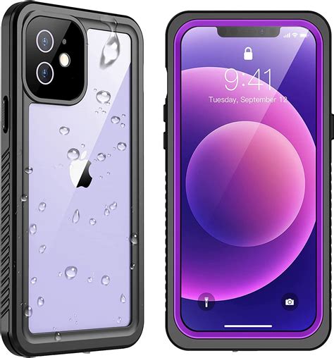 SPIDERCASE Funda diseñada para iPhone 12 resistente al agua