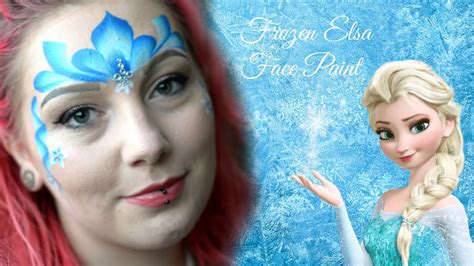 Easy Quick Fast Elsa Frozen Face Paint Mell Bellefontaine Mua Youtube