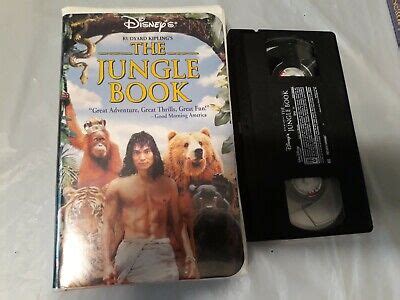 Disney S Rudyard Kipling S THE JUNGLE BOOK VHS 1995 4604 Jason Scott