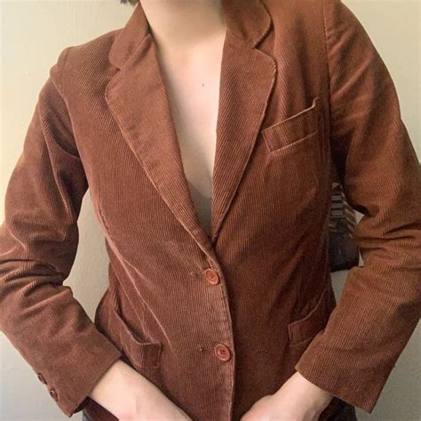 Vintage Jackets And Coats Vintage Brown Corduroy Blazer Poshmark