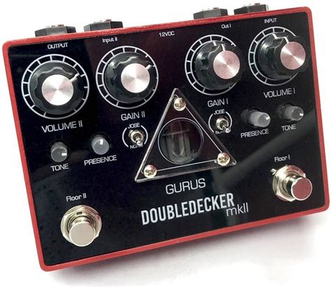 Gurus Double Decker MkII Overdrive GAK