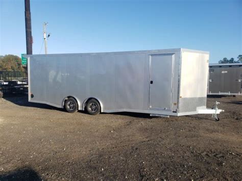 Ez Hauler X Carhauler Triler All Aluminum Enclosed Trailer W