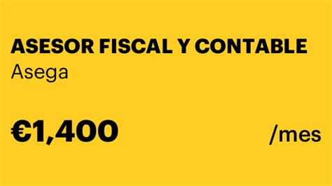 Asega Busca Asesor Fiscal Y Contable En M Laga Para Incorporaci N Inmediata