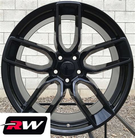 20x9 Challenger Srt Hellcat Widebody Gloss Black Oe Factory Replica