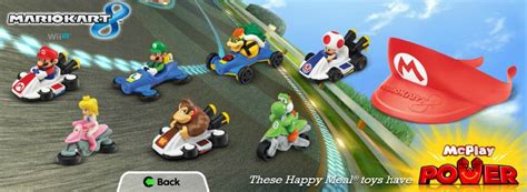 Mario Kart 8 Toys to Come With McDonald's Happy Meals - GameSpot