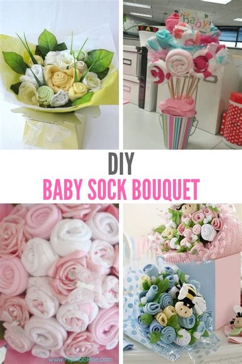 Diy Baby Sock Bouquets They Are Really Easy So Have A Go