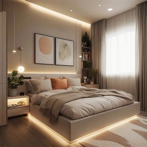 Como Decorar Um Quarto De Casal Pequeno - Como Decorar Quartos de Casal Pequenos com Criatividade - Arquitetura e ...