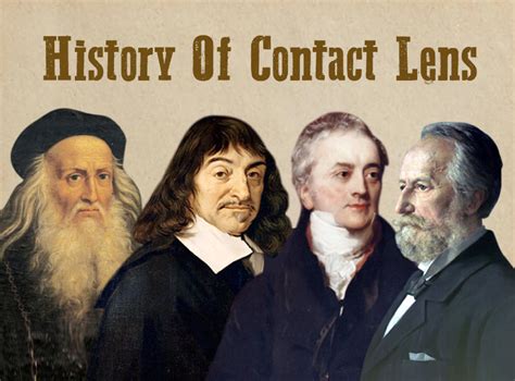 Exploring The Origins Of Contact Lenses A Journey Through Time