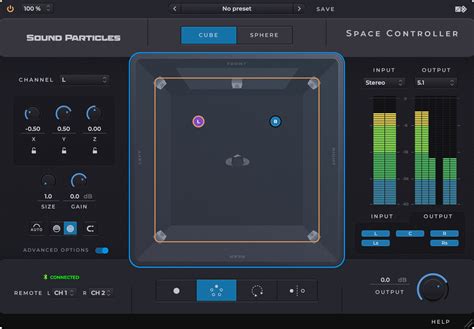 Space Controller Standard By Sound Particles D Panner Plugin Vst