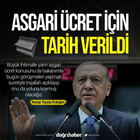 Do Ruhaber Gazetesi On Twitter Erdo An Asgari Cret I In Tarih