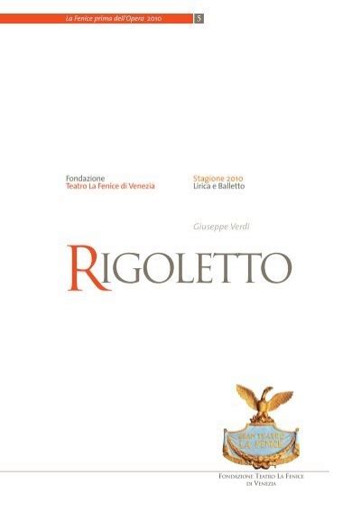 Rigoletto Teatro La Fenice