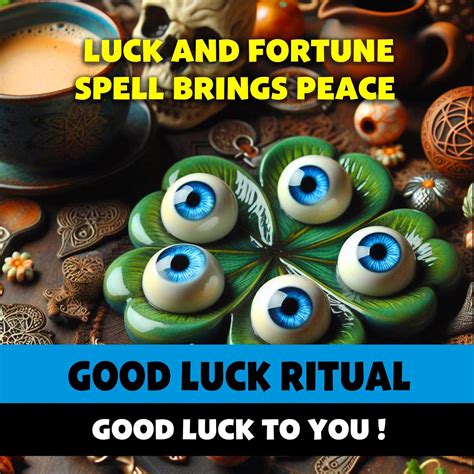 GOOD LUCK RITUAL - Good Luck and Fortune Spell - Good Luck Spell - Fast