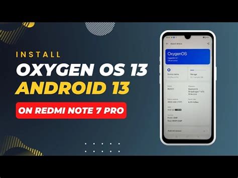 Install OnePlus 8 Pro Oxygen OS 13 ROM On Redmi Note 7 Pro Android