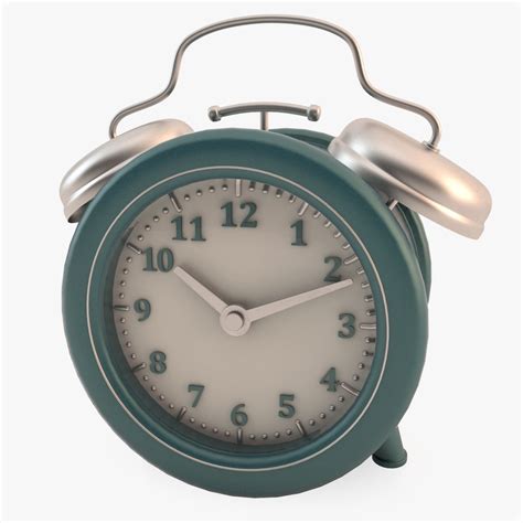 Table Clock Free 3D Model Obj Free3D