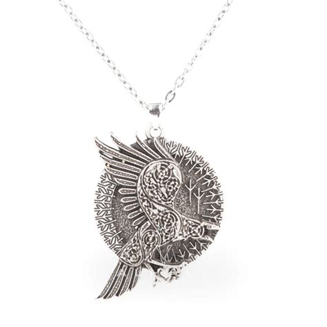 Nordic Raven Viking Pendant & Chain – valhallavip