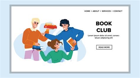 book club vector 20671813 Vector Art at Vecteezy