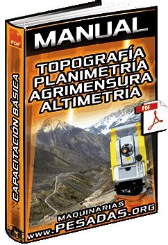 Curso De Topograf A B Sica Planimetr A Agrimensura Altimetr A Y