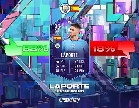 FIFA 23 Flashback Laporte Player Review COP OR FLOP FUTBIN