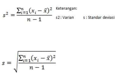 Rumus Standar Deviasi dengan Penjelasan Lengkap - Pelajar