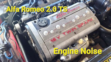 Alfa Romeo 916 Gtv 20 Twin Spark Phase 1 Engine Noise Balance Shaft Belt Started To Tear Into