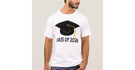 Graduation Class of 2026 T-Shirt | Zazzle