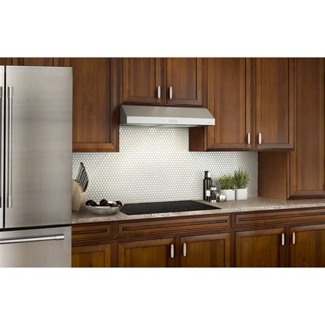 Bcdf142ss Broan® Glacier 42 Inch Convertible Under Cabinet Range Hood