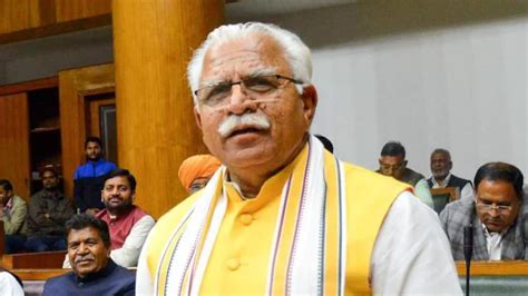 Haryana Cm Manohar Lal Khattar Junks Social Media Speculation Of Being