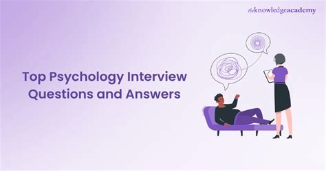 45 Most Asked Psychology Interview Questions And Answers