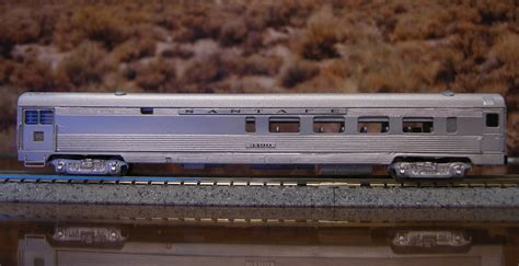 Silver N Budd Passenger Sleeper Car Santa Fe 1 41276 Passenger Cars