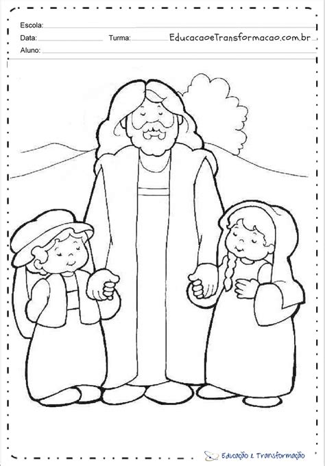 Desenhos Para Colorir E Imprimir Biblicos - 8