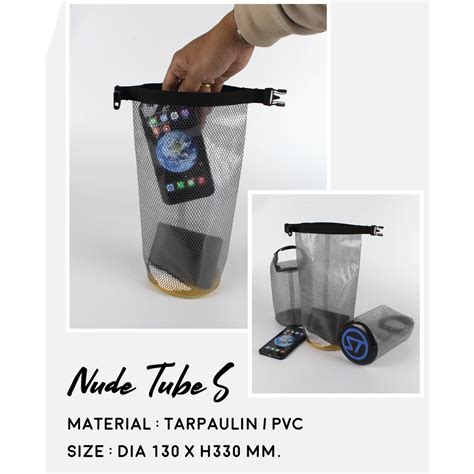 Stream Trail Nude Tube S Nude Tube Mini กระเปากนนำใบเลกม ไซส Size S ใบใหญกวา Mini