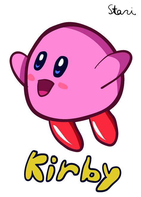 kirby drawing fanart  kiraprismanimations  newgrounds