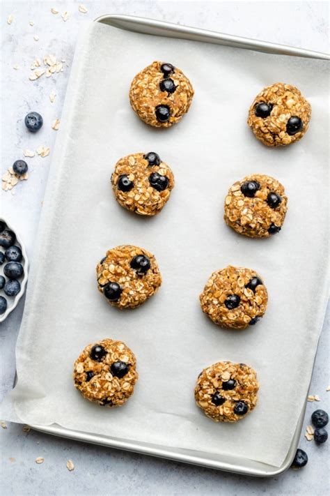 The Best Blueberry Breakfast Cookies Vegan Gf Ambitious Kitchen