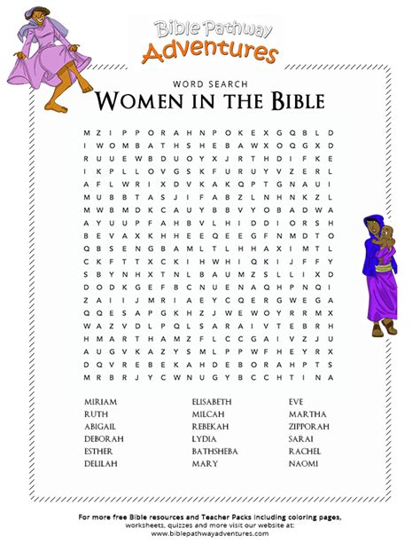 Bible Word Searches Free Printable