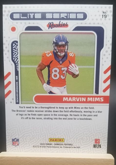 Panini Donruss Football Elite Series Rookies Complete Your