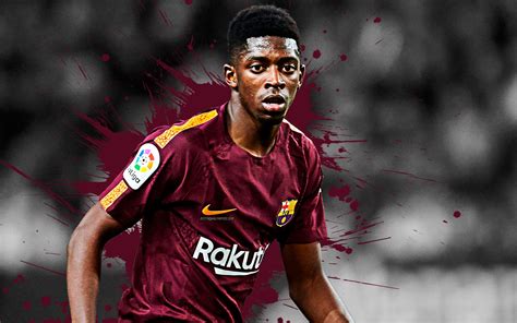 Download Fc Barcelona French Soccer Ousmane Dembélé Sports 4k Ultra Hd