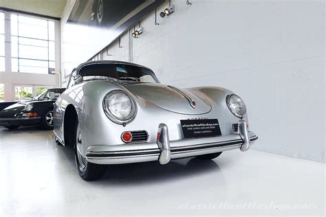 1957 Porsche 356 A Silver Metallic | Classic Throttle Shop