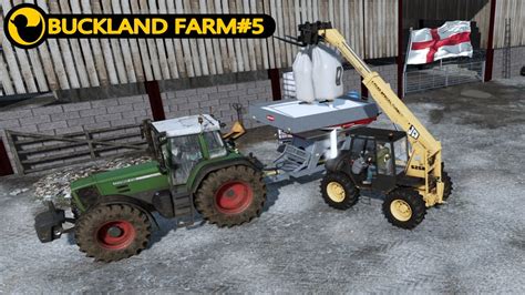 Collecting Hay Bales And Spreading Lime Buckland Farm Timelapse