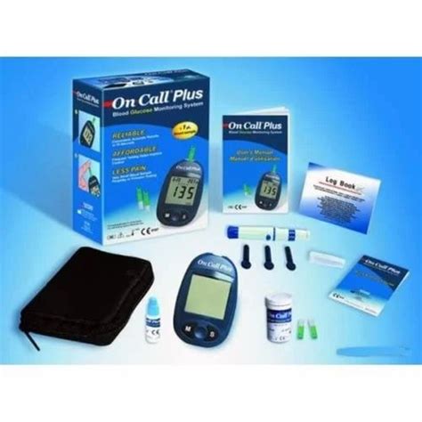 50 Mmol L On Call Plus Blood Glucose Meter 7 Days Model Name Number