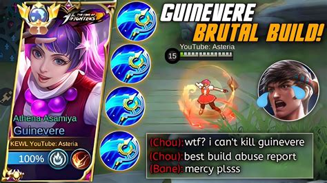 LATE GAME BRUTAL BUILD FOR GUINEVERE IS HERE GUINEVERE BEST BUILD