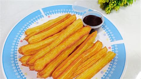 CARA MEMBUAT CHURROS SIMPEL ANTI GAGAL SAUS COKLAT YouTube